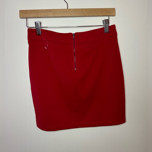 Forever 21 Red Skirt size S - Picture 2 of 5